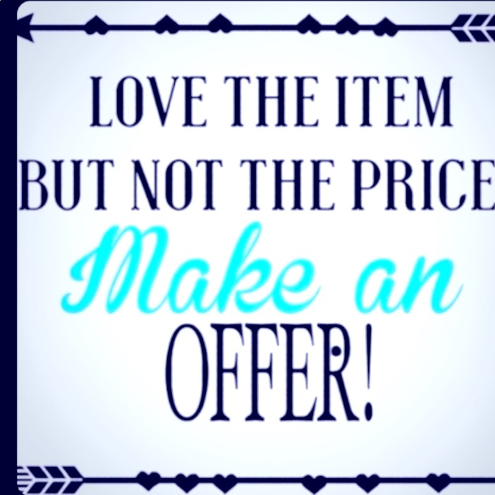 Make an offer!!👍🤞🏼💕🌺😊🤞🏼👍